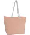 KI3209 Kimood Marine Style Tote Bag Washed Light Peach colour image